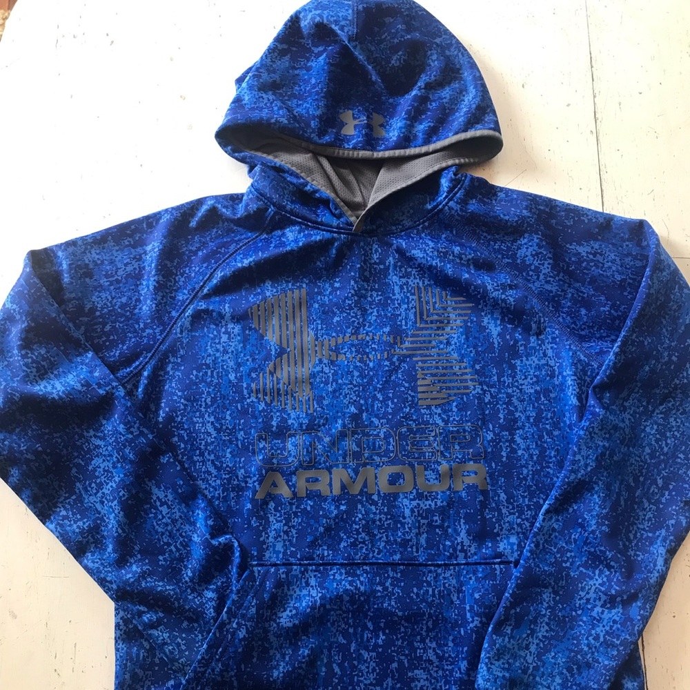 Boys Under Armour Loose YLG hoodie sweatshirt